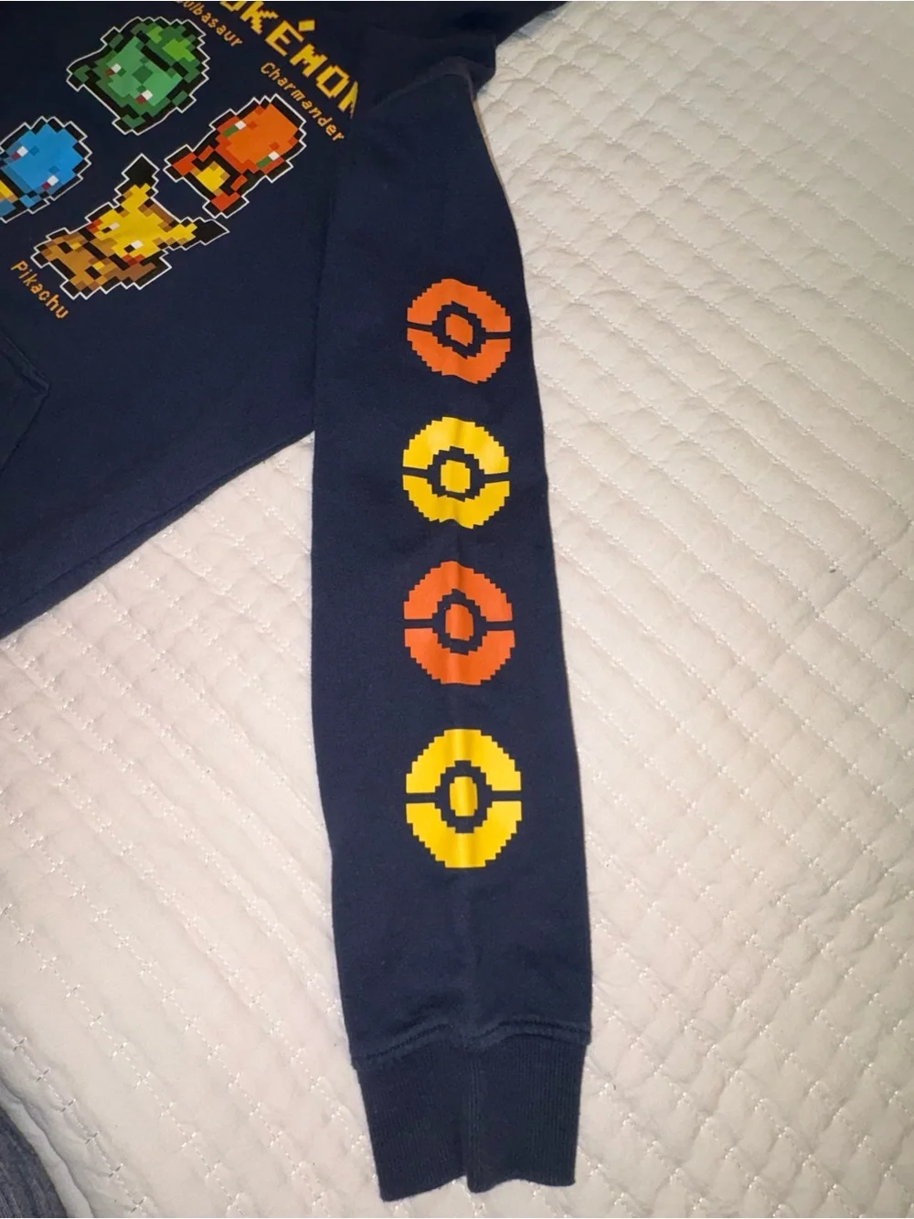 adidas Navy Blue Pokémon Graphic Hoodie